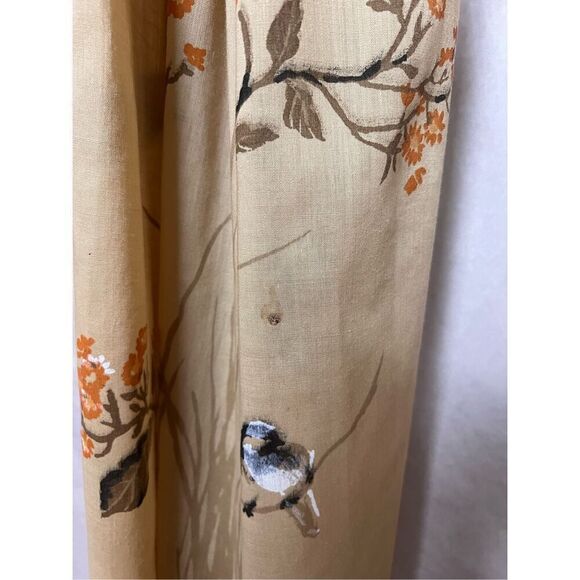 Vintage Curtain Set 1970s MCM - Picture 4 of 9